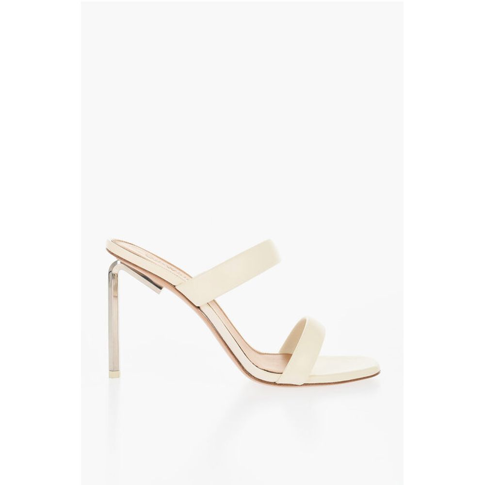 Leather ALLEN Sandals With Heel 11 cm
