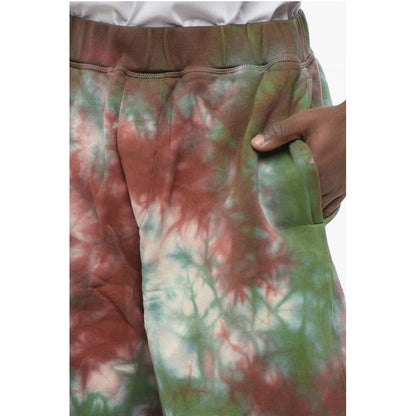 Tie Dye Jersey Shorts with Elastic Waistband