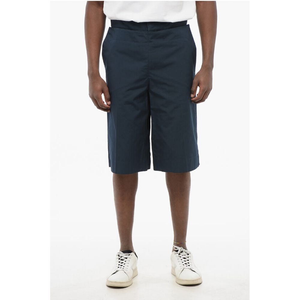 Cotton SAILOR Shorts with Openable Detail
