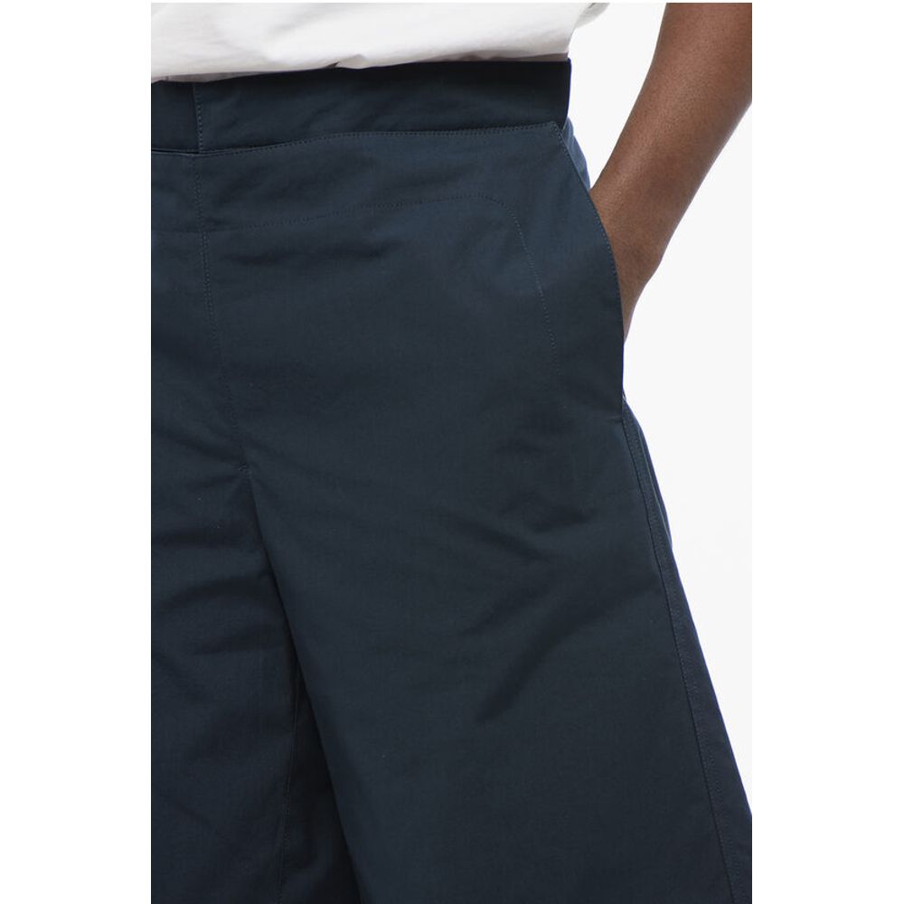 Cotton SAILOR Shorts with Openable Detail