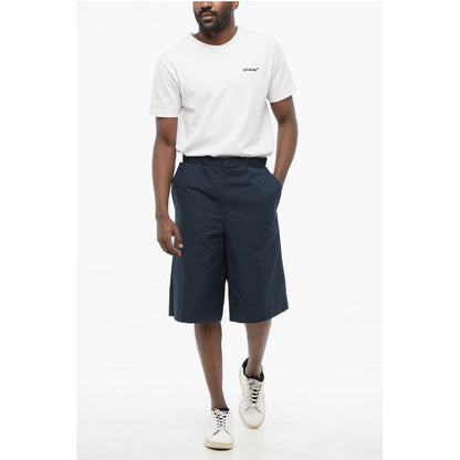 Cotton SAILOR Shorts with Openable Detail