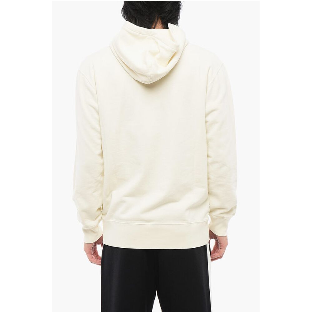 Cotton Hoodie with Embossed Logo