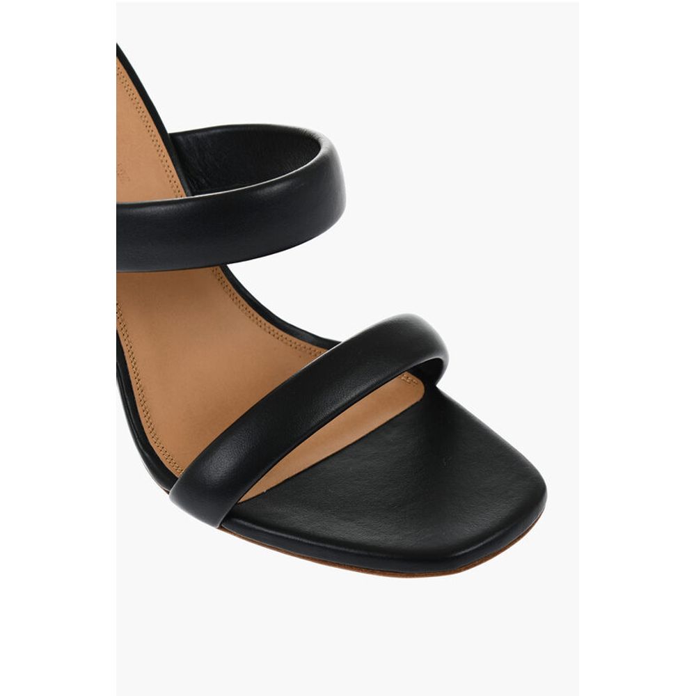 Leather ALLEN Sandals With Heel 11 cm