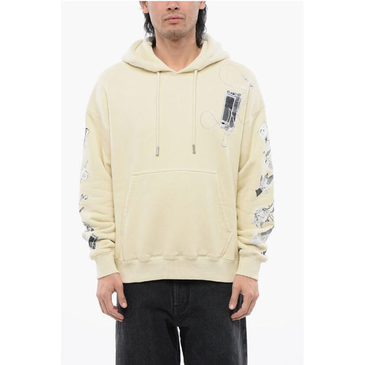 Printed Brushed Cotton ANGORA Hoodie