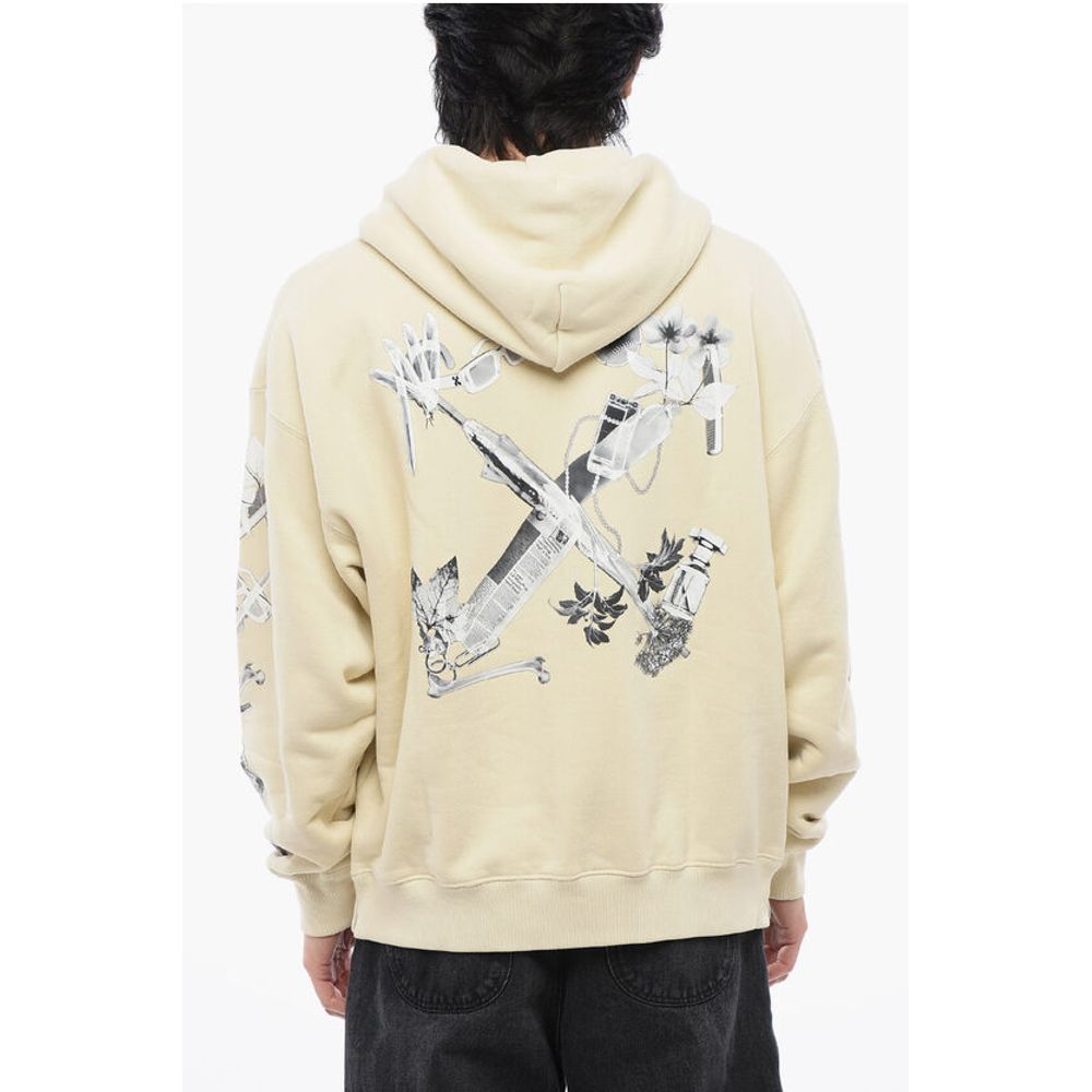 Printed Brushed Cotton ANGORA Hoodie