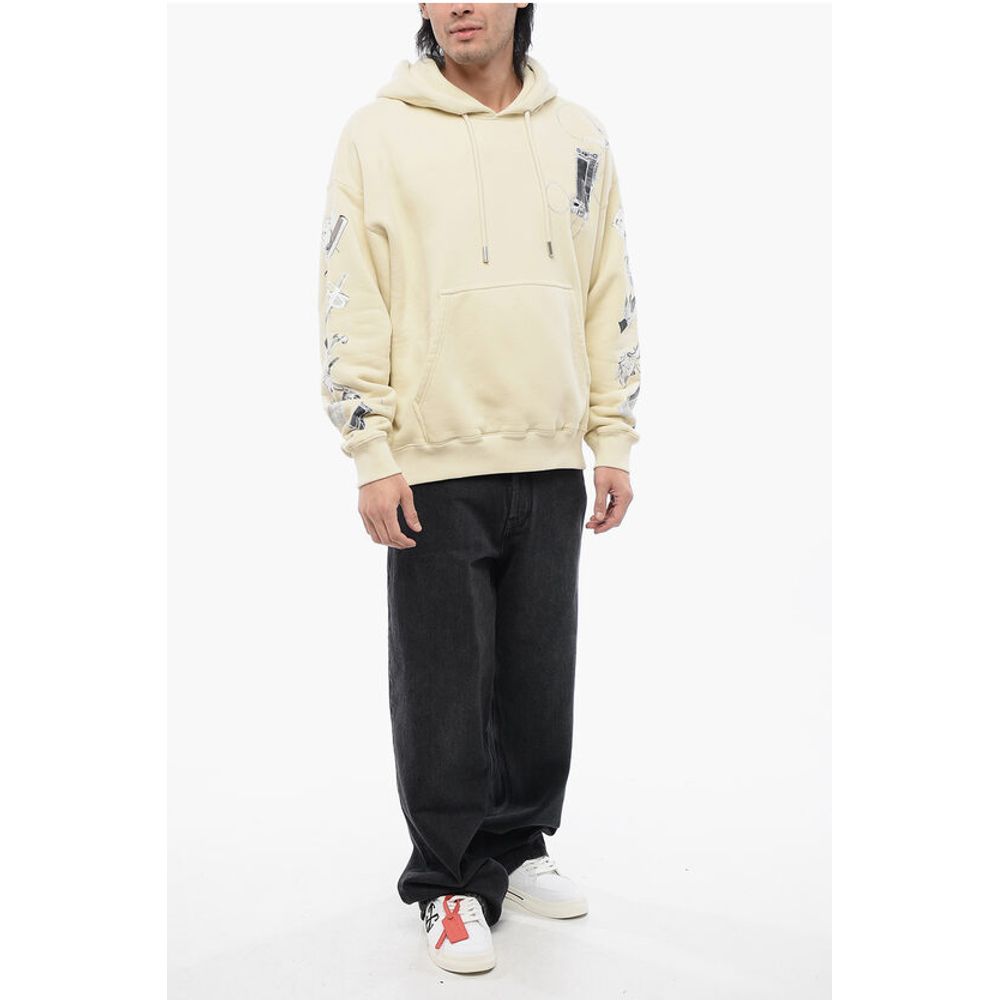 Printed Brushed Cotton ANGORA Hoodie