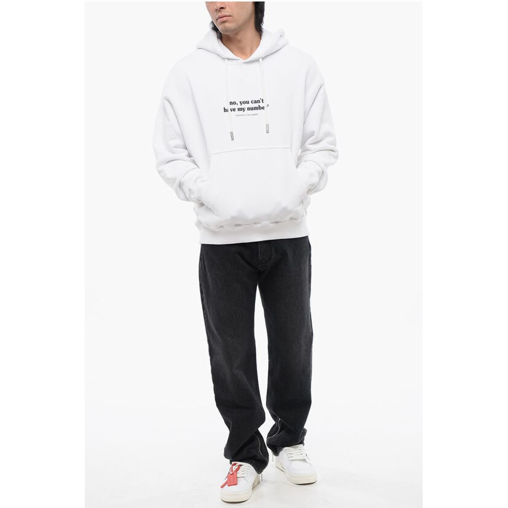 Printed NUMBER Skate-Fit Hoodie