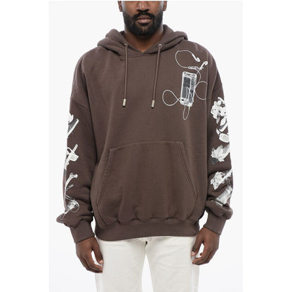 Printed Hoodie with Patch Pocket