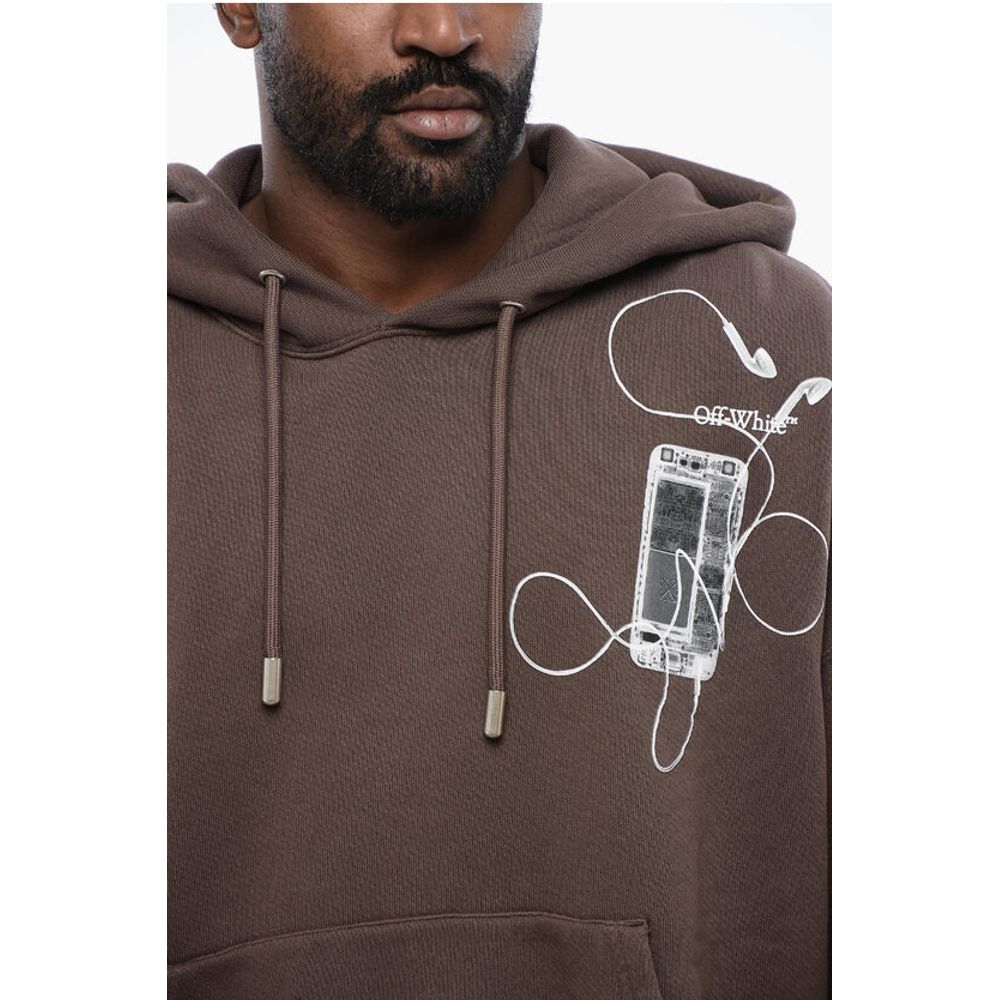 Printed Hoodie with Patch Pocket