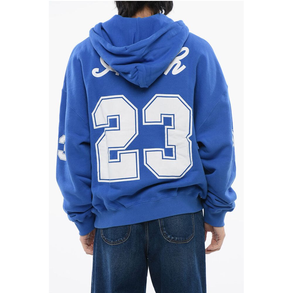 Brushed Cotton FOOTBALL Printed Hoodie