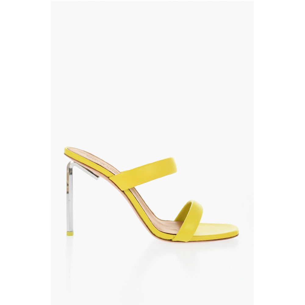 Leather ALLEN Sandals With Heel 11 cm