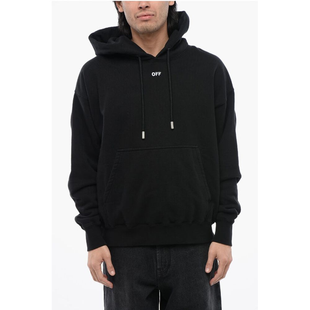 Brushed Cotton ARROW Embroidered Hoodie