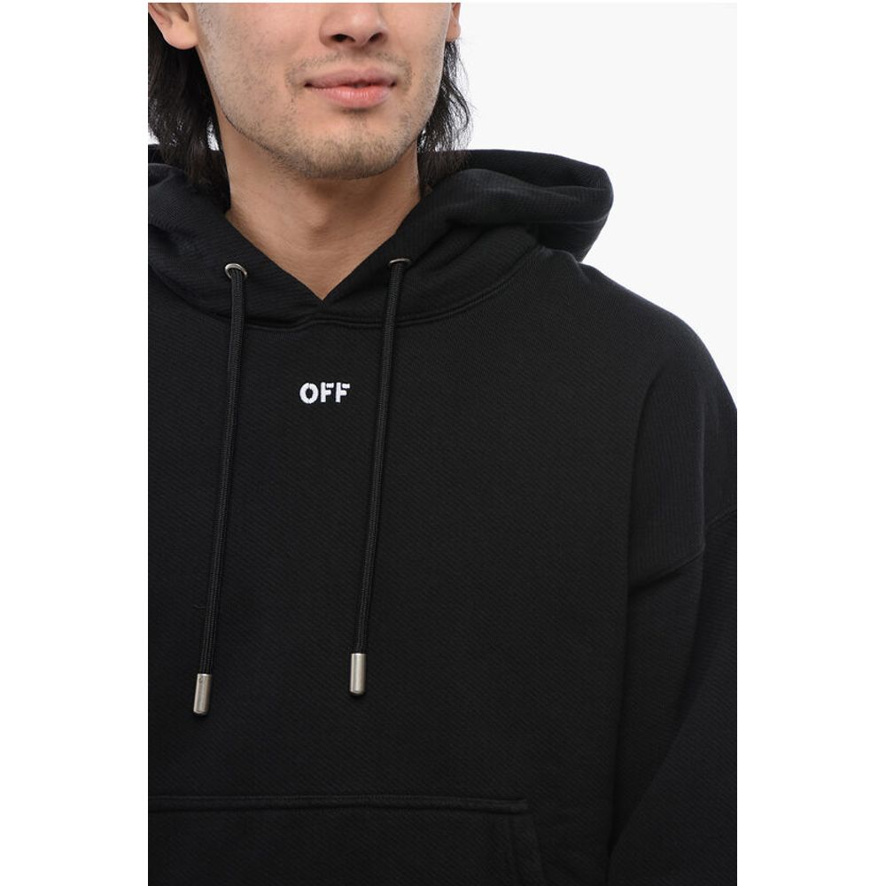 Brushed Cotton ARROW Embroidered Hoodie
