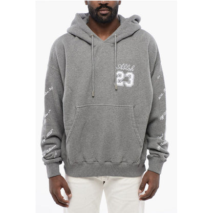 Cotton 23 LOGO SKATE Hoodie with Contrast Embroidery