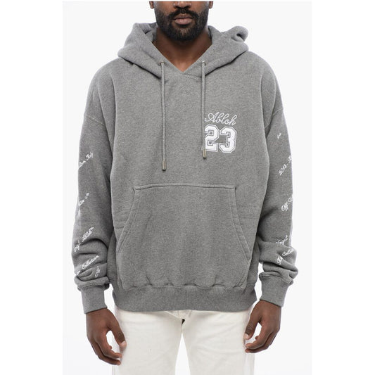 Cotton 23 LOGO SKATE Hoodie with Contrast Embroidery