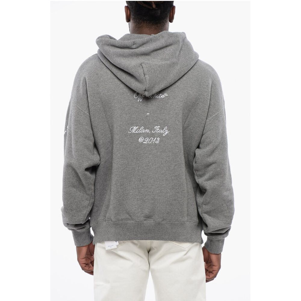 Cotton 23 LOGO SKATE Hoodie with Contrast Embroidery
