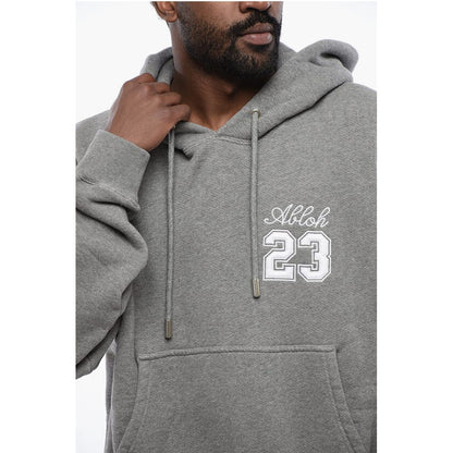 Cotton 23 LOGO SKATE Hoodie with Contrast Embroidery