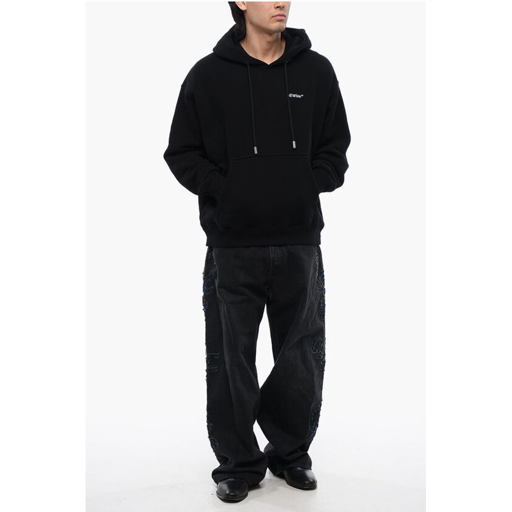 Brushed Cotton Skate Fit TATTOO ARROW Hoodie