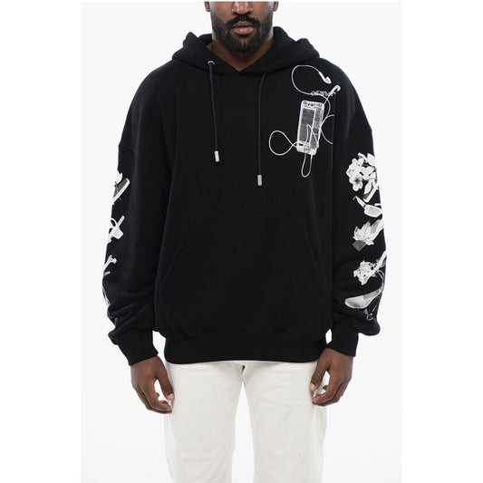 Printed Hoodie with Patch Pocket