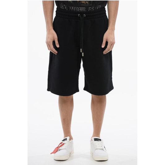 Brushed Cotton SCRIBBLE Embroidered Jogger Shirts