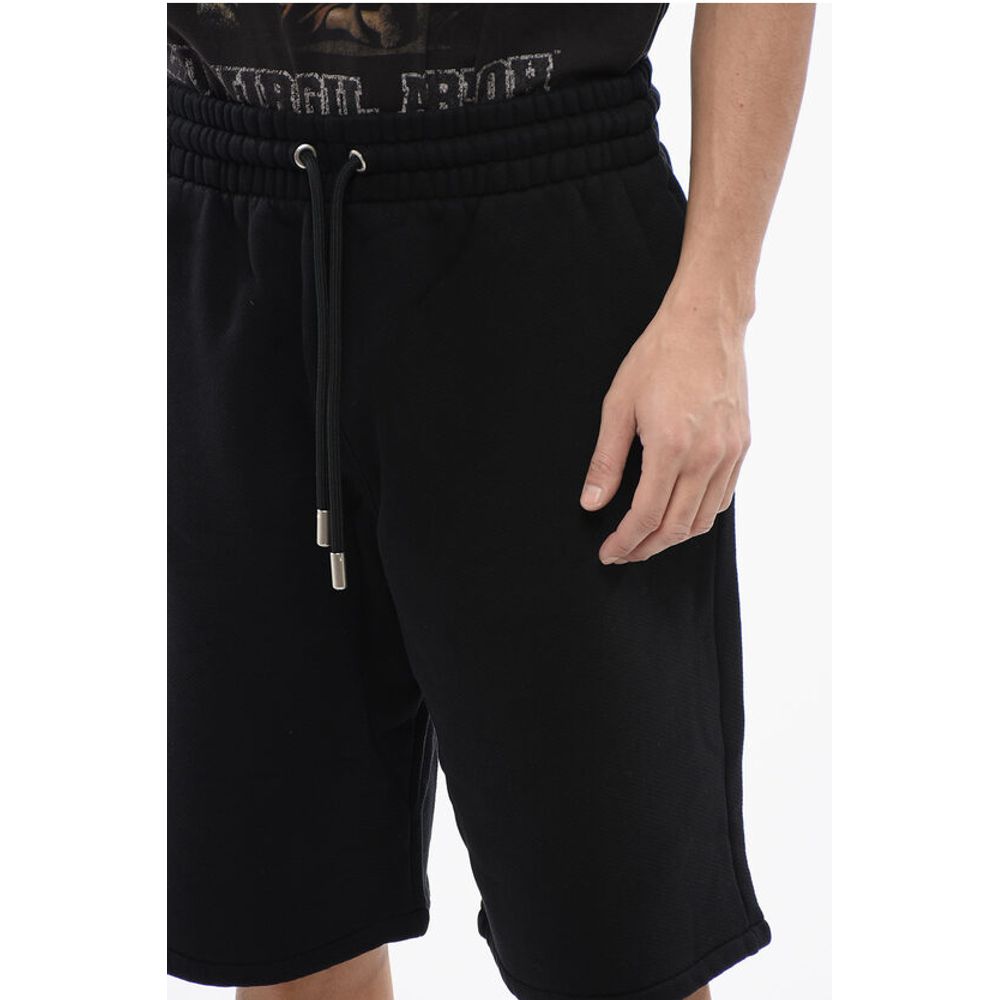 Brushed Cotton SCRIBBLE Embroidered Jogger Shirts
