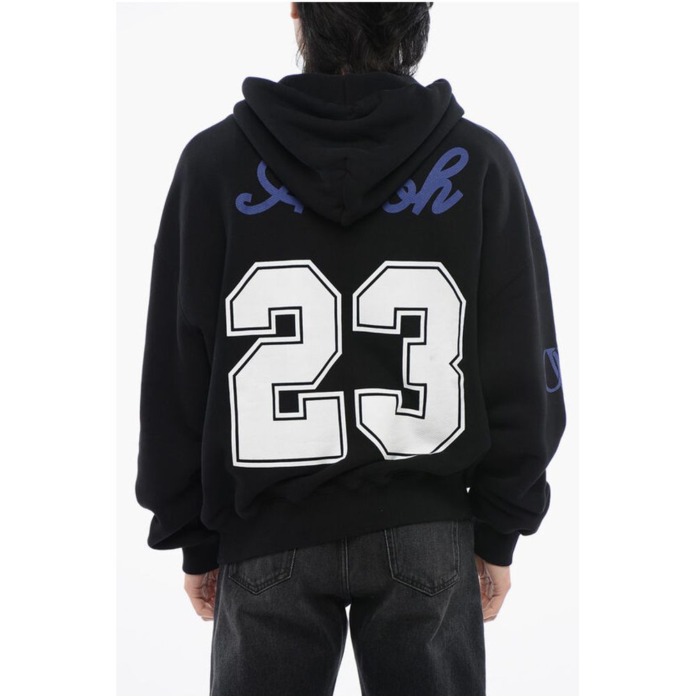 Brushed Cotton FOOTBALL Printed Hoodie