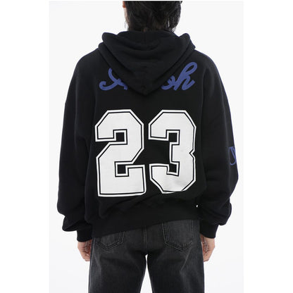 Brushed Cotton FOOTBALL Printed Hoodie