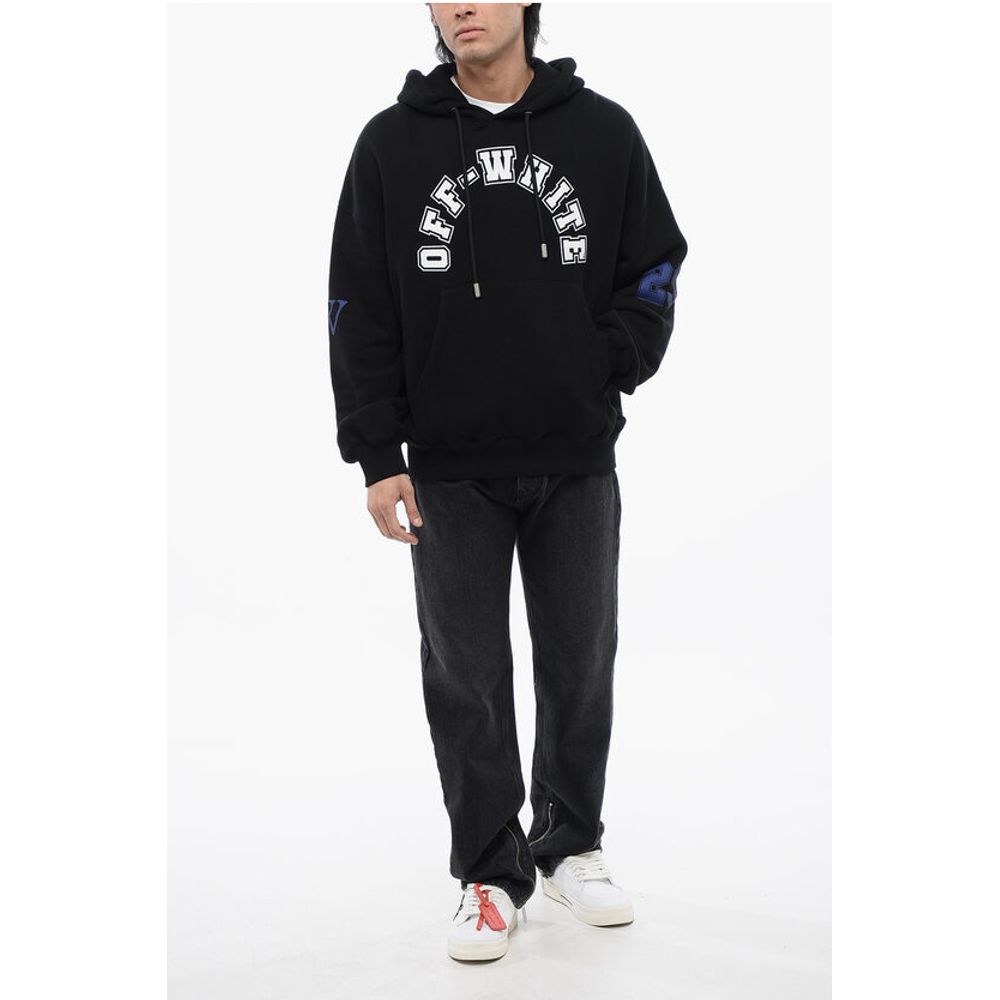 Brushed Cotton FOOTBALL Printed Hoodie
