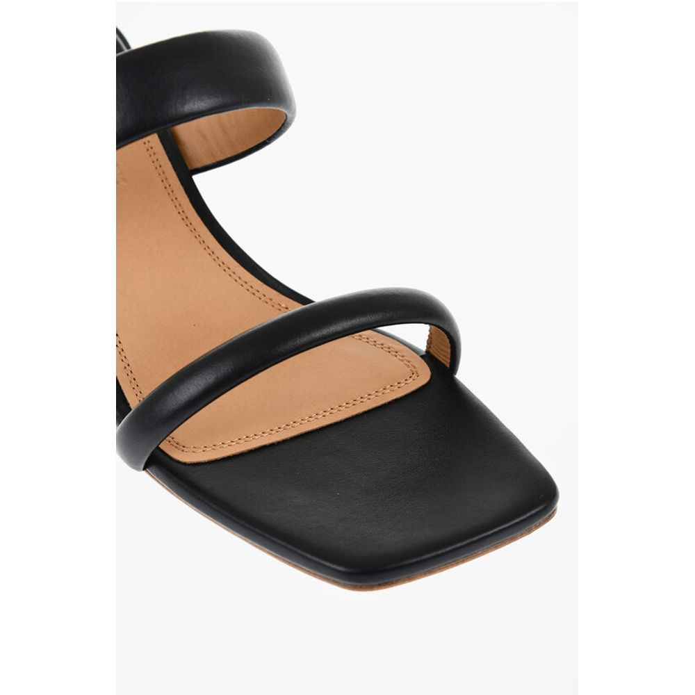 Leather SPRING Sandals With Standard Heel 6 cm