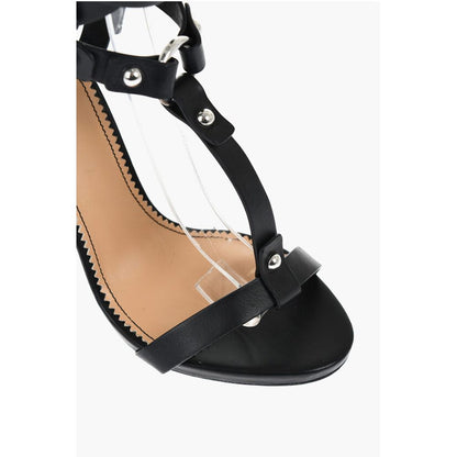 Studded Design RIDER Leather Sandals 11cm