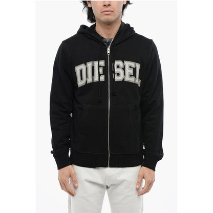 RED TAG Cotton Blend S-GINN-HOOD-ZIP-K12 Sweatshirt with Con