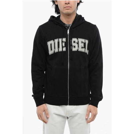 RED TAG Cotton Blend S-GINN-HOOD-ZIP-K12 Sweatshirt with Con