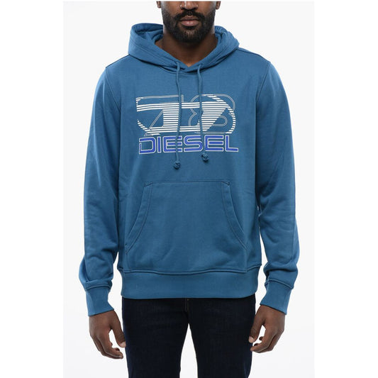 Printed Cotton S-GINN-HOOD-K40 Hoodie