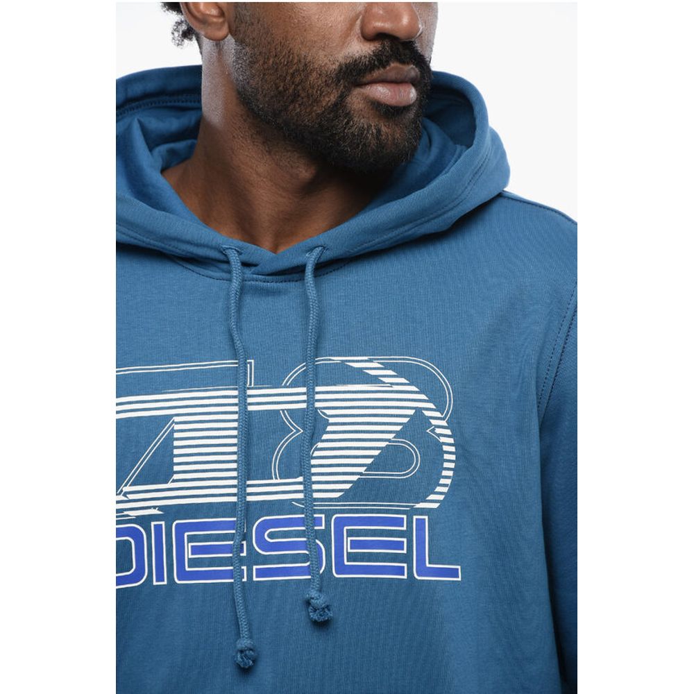 Printed Cotton S-GINN-HOOD-K40 Hoodie