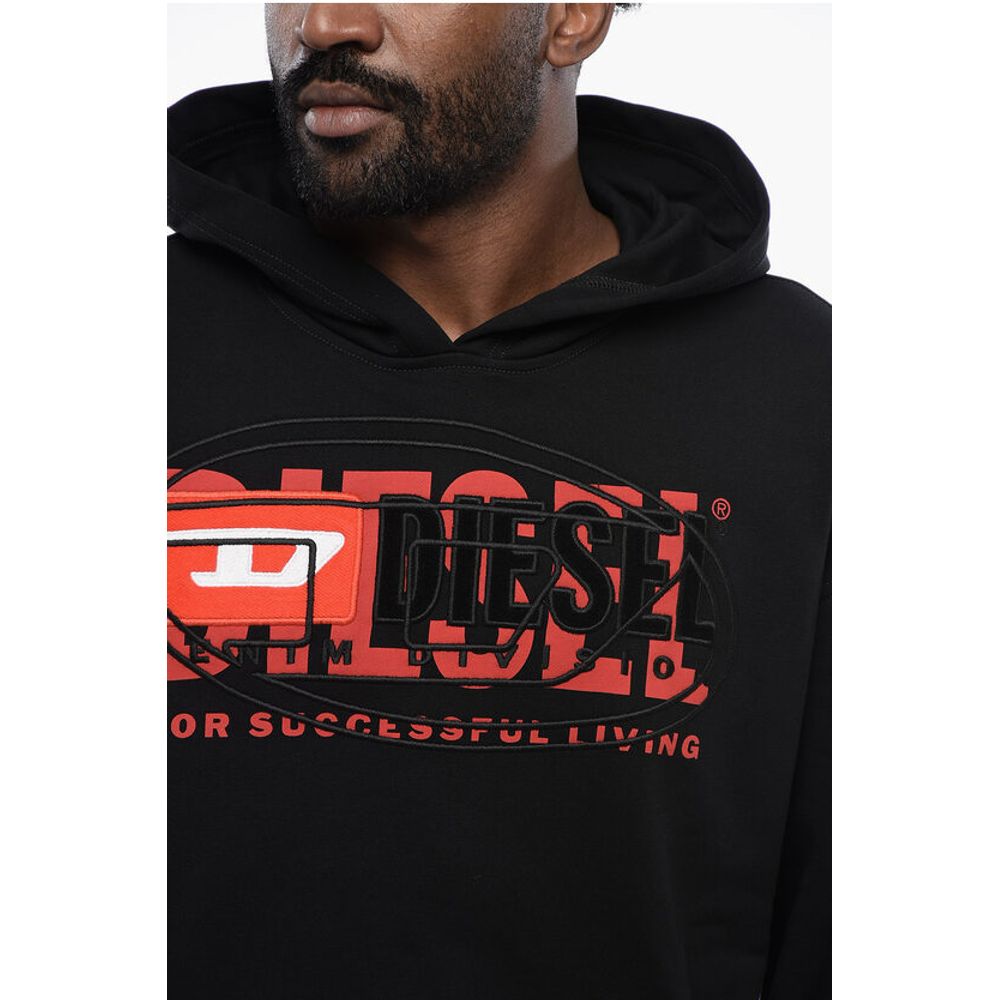 Brushed Cotton S-BAXT Hoodie with Embroidered Logo
