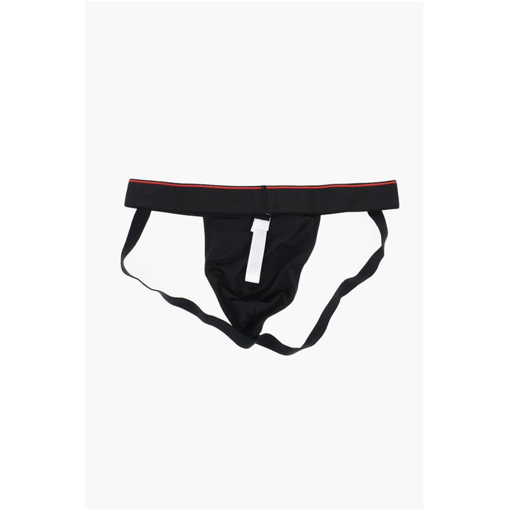 Microfiber Jockstrap with Logoed Elastic Band