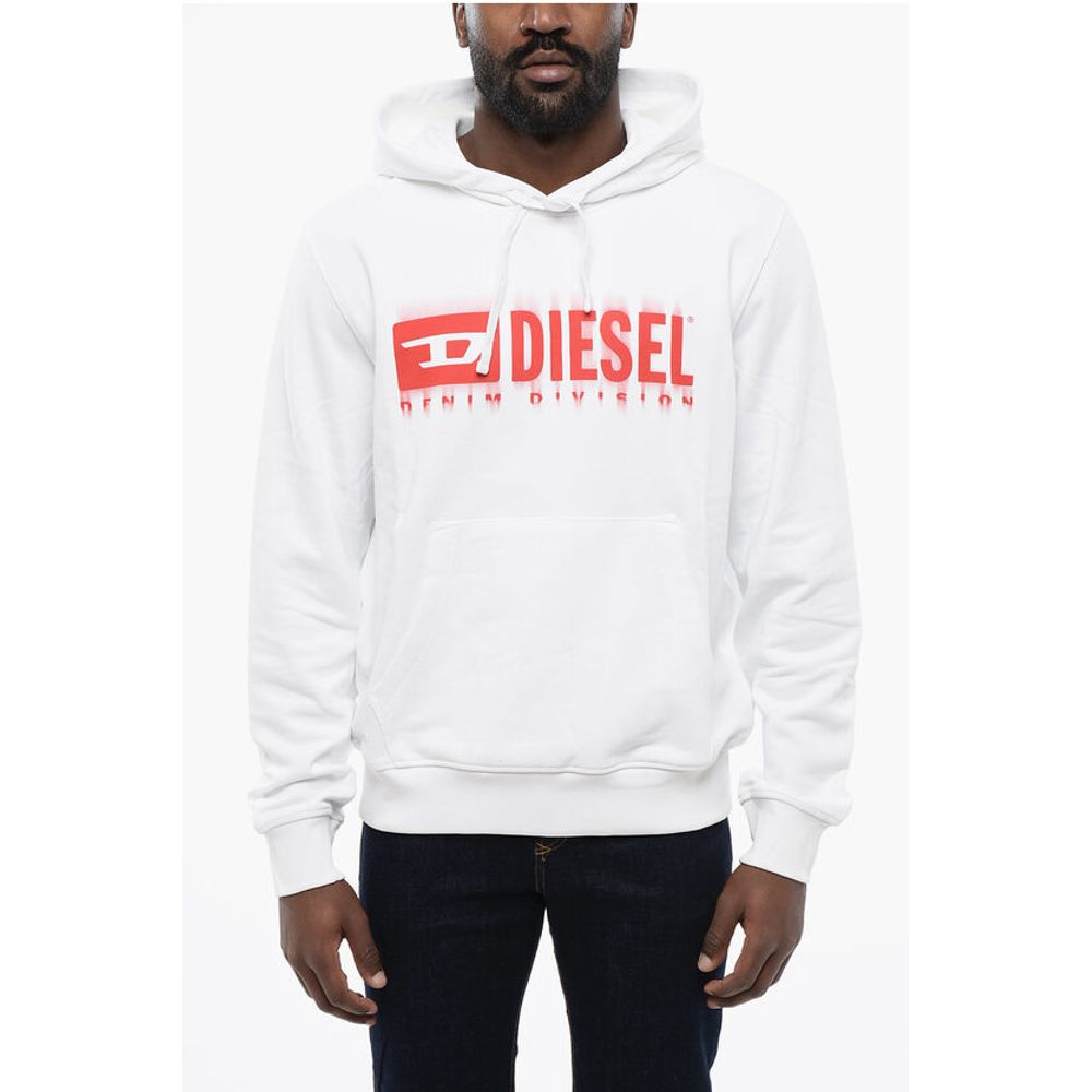 Cotton Hoodie S-GINN with Gradient Print