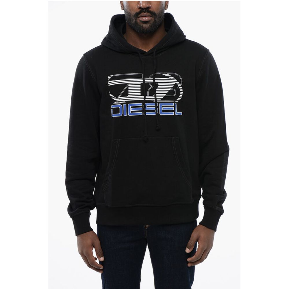 Printed Cotton S-GINN-HOOD-K40 Hoodie