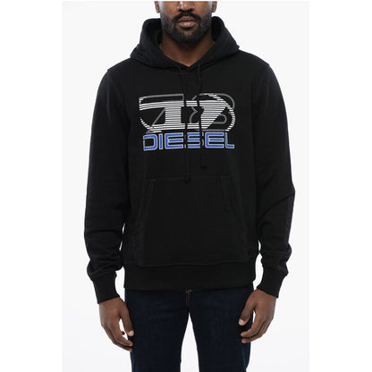 Printed Cotton S-GINN-HOOD-K40 Hoodie