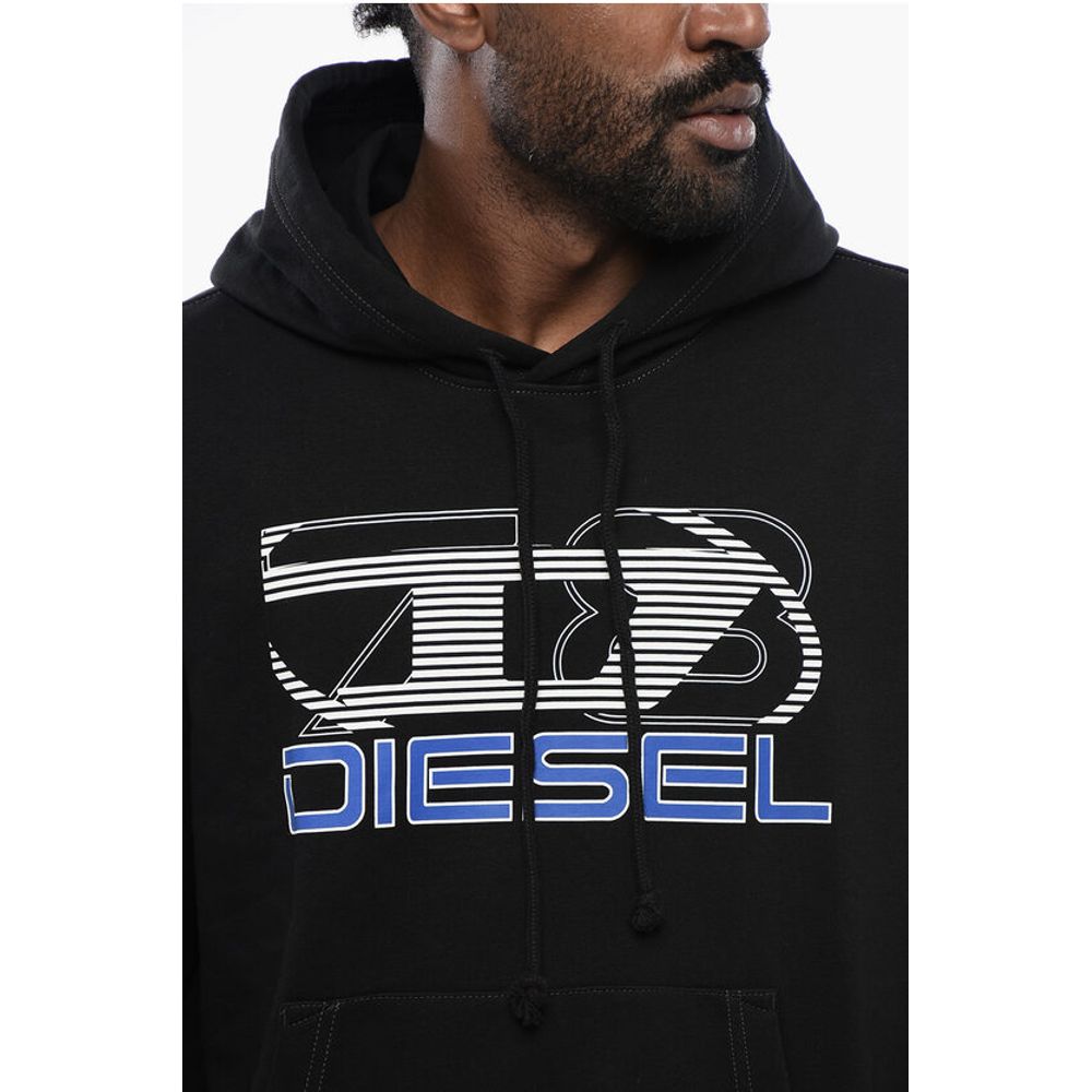 Printed Cotton S-GINN-HOOD-K40 Hoodie