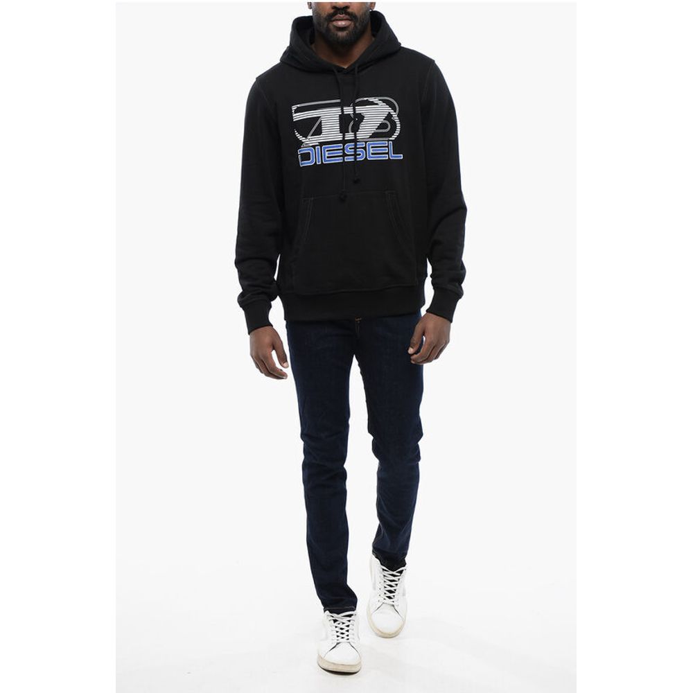 Printed Cotton S-GINN-HOOD-K40 Hoodie