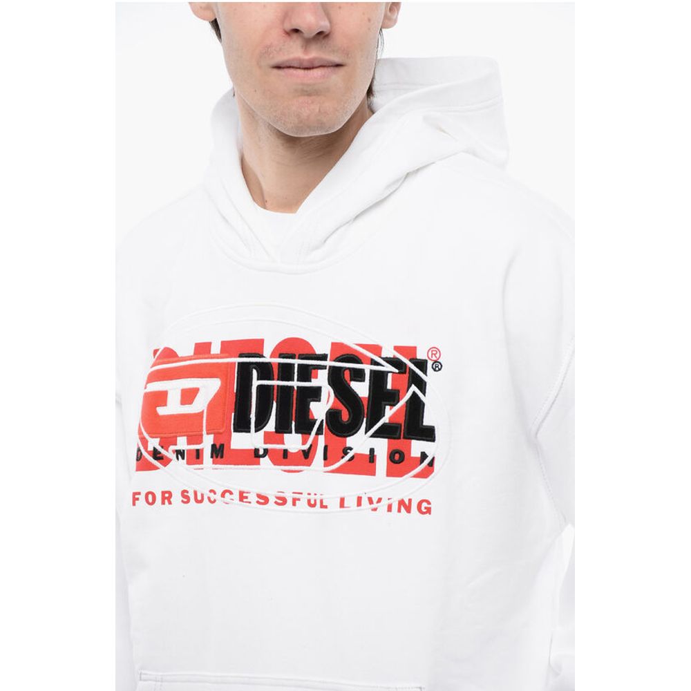 RED TAG Embroidered S-BAXT Hoodie with Patch Pocket