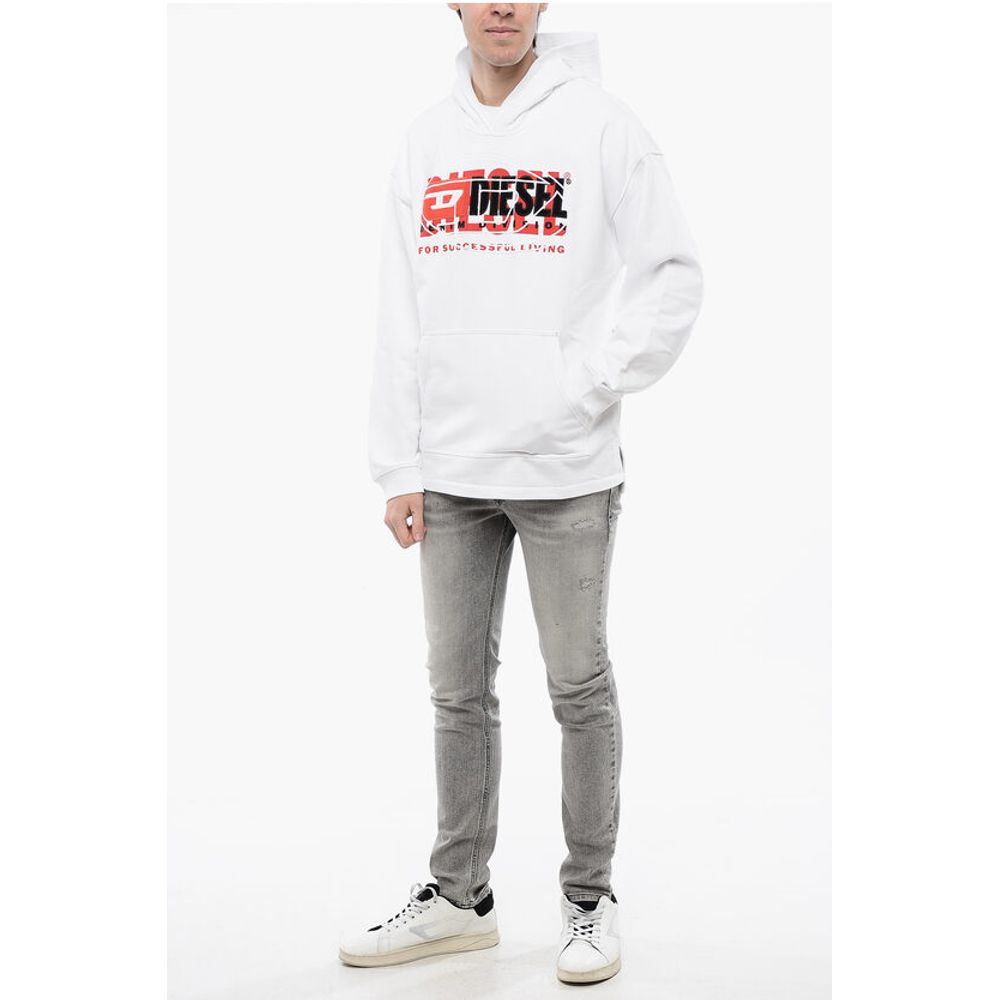 RED TAG Embroidered S-BAXT Hoodie with Patch Pocket