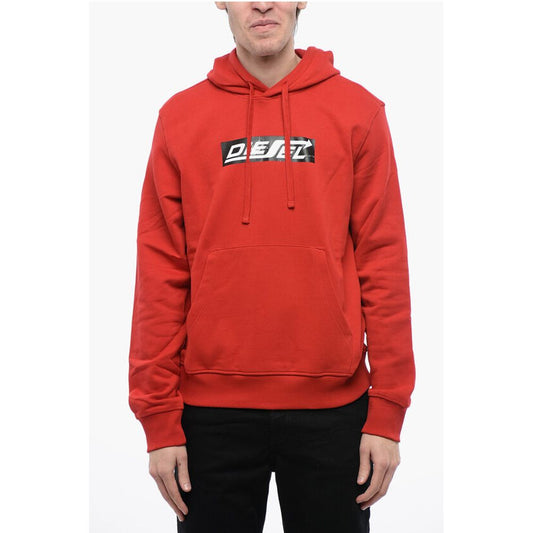 Brushed Cotton S-GINN Hoodie with Printed Logo