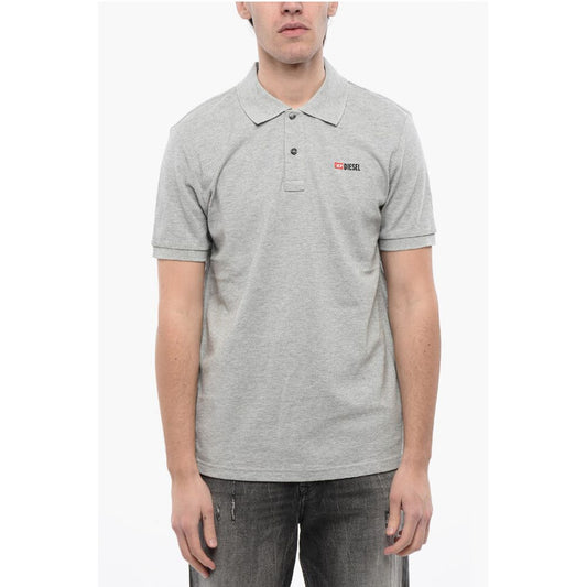 RED TAG Cotton Piquè T-SMITH-DIV Polo Shirt with Contrasting