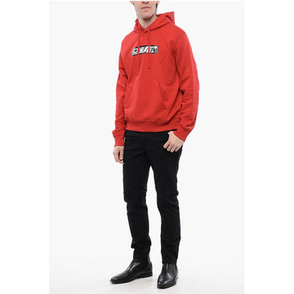 Brushed Cotton S-GINN Hoodie with Printed Logo