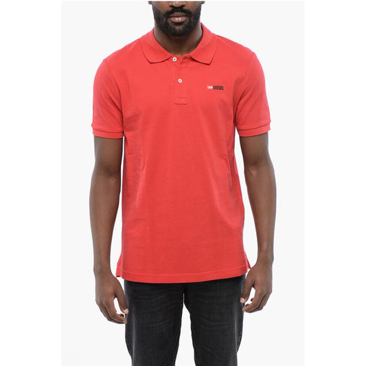 Slim Fit T-SMITH-DIV Polo Shirt with Contrasting Logo