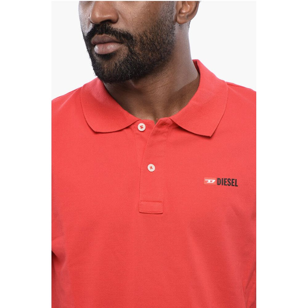Slim Fit T-SMITH-DIV Polo Shirt with Contrasting Logo