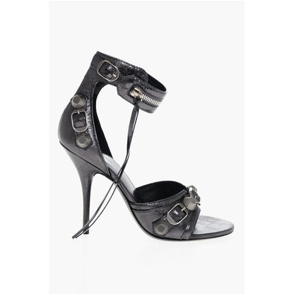 Lamè Leather CAGOLE Sandals with Studs 11cm