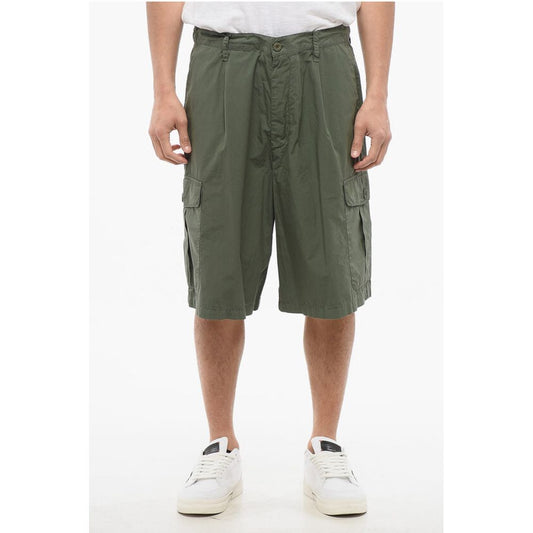 EMPORIO Cotton Cargo Shorts with Drawstring